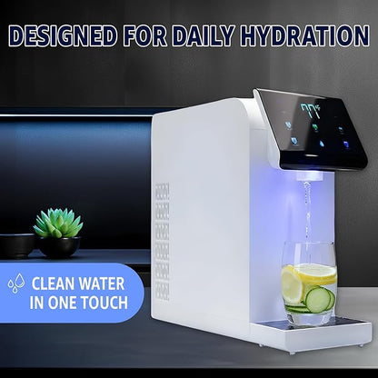 Bottleless Water Dispenser - Instant Hot and Cold Water Dispenser for Countertop W Full Installation Kit, Quiet Multi-Stage Filtration + UV Sterilization & Touchscreen Design, 2026 Ultra