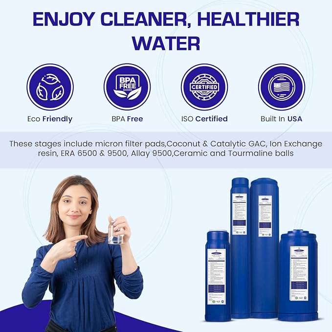 SMART Replacement Filter | 4-5/8" x 9-3/4" SMART Ultimate Cartridge | CQE-RC-04029 | Crystal Quest