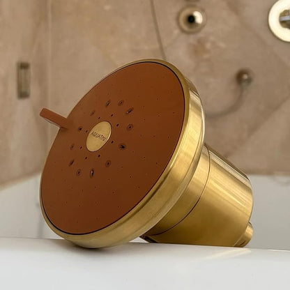 AquaTru Shower - Advanced Shower Filter Removes Impurities from Hard Water to Support Healthy Skin, Scalp, Hair, Reduce Breakage, and Enhance Your Beauty and Self-Care Routine (Brushed Nickel)
