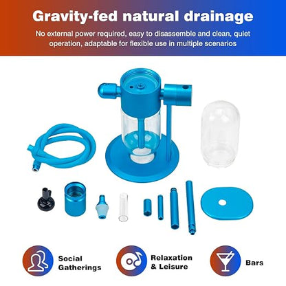 Gravity Infuser 15” 360 Degree Water Rotation with a 14mm Male Joint | 360 Degree, 15 Inch