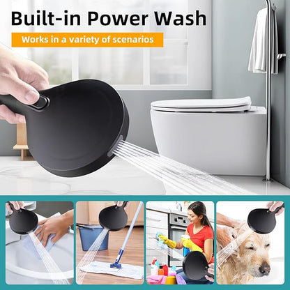 Cobbe Filtered Shower Head with Handheld, High Pressure 9 Spray Mode Showerhead with Filters, detachable shower head, Water Softener for Hard Water Remove Chlorine and Harmful Substance,Matte Black