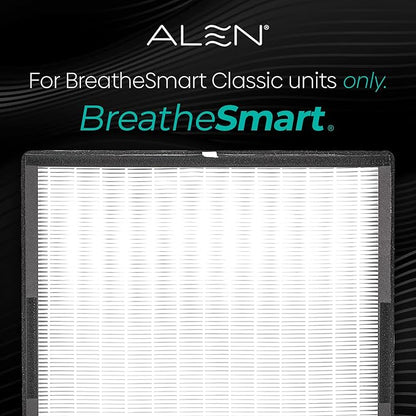 Alen Air Filter BF35-Fresh Replacement HEPA Filter for BreatheSmart Classic Air Purifier - Captures Allergens, Dust, & Mold + Odors & Smoke (1 Filter)
