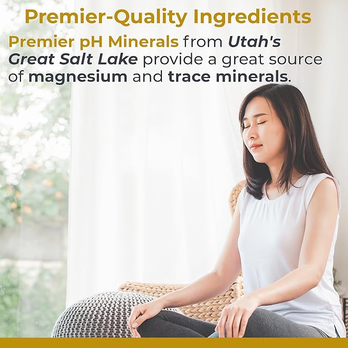 Premier Research Labs Premier pH Minerals - Trace Mineral Drops for Distilled Water, Magnesium Supplement, Reverse Osmosis Water, Liquid Concentrate - 8 fl oz