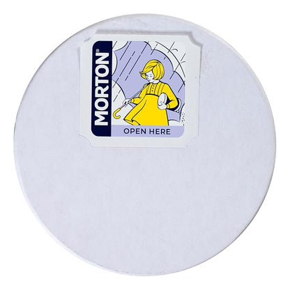 Morton Plain Salt, (26 oz), 2-Pack - All-Purpose, Non-Iodized Salt, Perfect for Cooking & Table Use