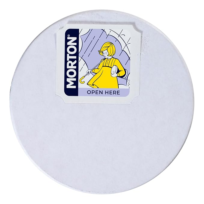 Morton Plain Salt, (26 oz), 3-Pack - All-Purpose, Non-Iodized Salt, Perfect for Cooking & Table Use