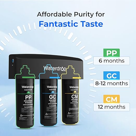 Waterdrop TSB-CM Under Sink Water Filter System