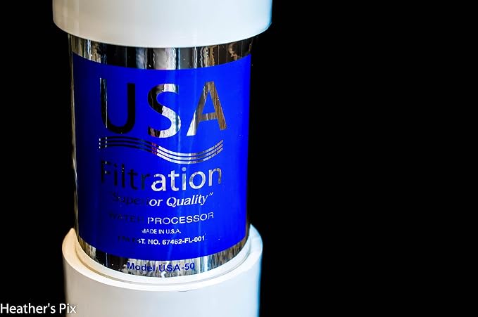 5-Stage Under Sink Counter Water Filter System (25,000 Gallon Rated) - NSA 100S and 100X Replacement Made in USA by USA Filtration