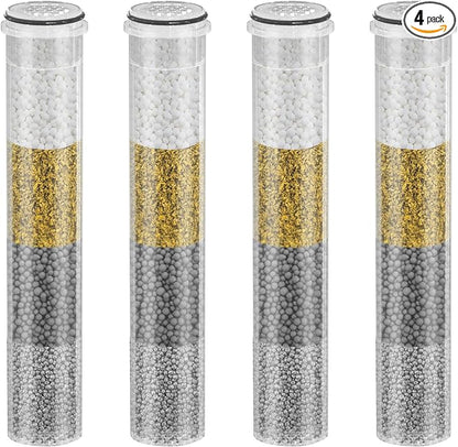 SSJ731/SW9730 Shower Head Filter Replacement Cartridge Compatible with MakeFit Filtered Shower Head with Handheld Combo-SSJ731/SW9730 (4-PACK)
