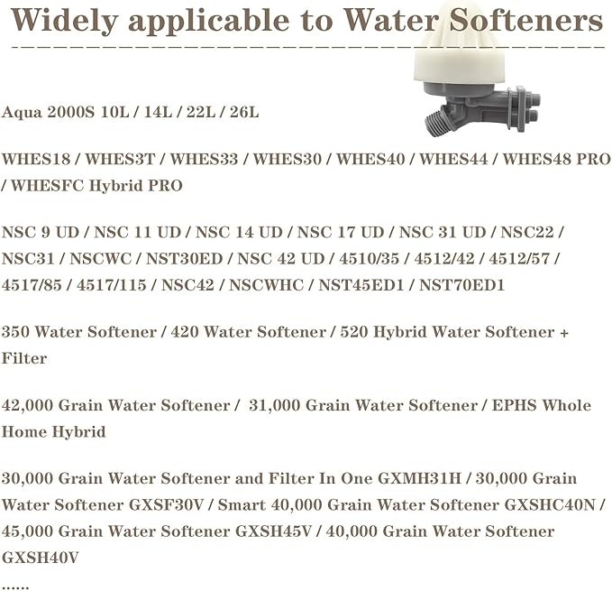 7187065 7253808 Water Softener Nozzle and Venturi Assembly Replaces 7187065, 7214969, 7165704, 7238450 and WS15X10027