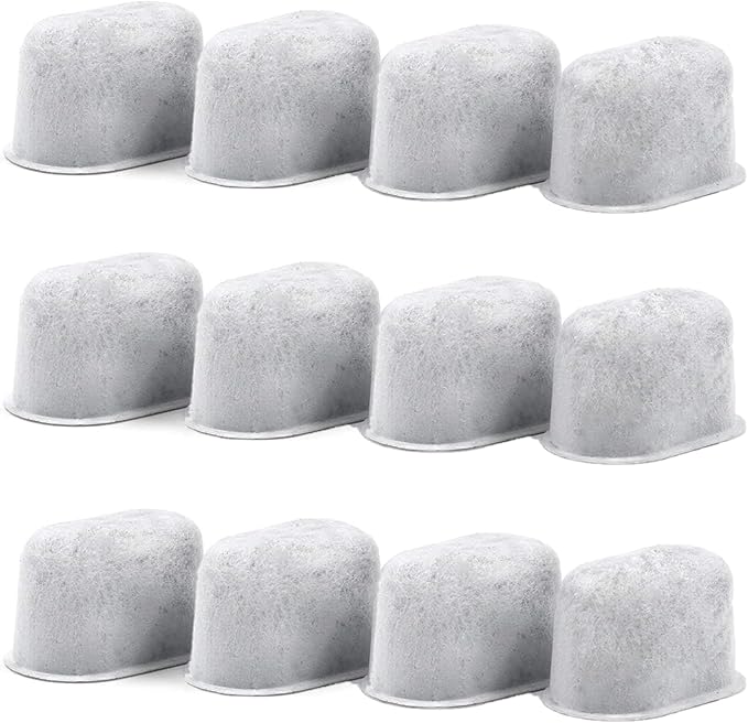 Keurig Compatible Replacement Charcoal Water Filter Cartridges - Designed for Keurig Classic 1.0 and 2.0 Coffee Makers Machines (12 Pack)