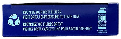 Brita Water Bottle Replacement Filters, BPA-Free, Replaces 1,800 Plastic Water Bottles a Year, Lasts Two Months or 40 Gallons, Includes 3 Filters