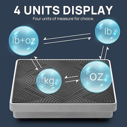 TURBRO Refrigerant Scale with A Wired Controller, Digital Scale for Freon Charging and Recovery with 4 Measurement Unit Options, Memory Function, 220 lb Max. Capacity, for HVAC and Automotive Systems