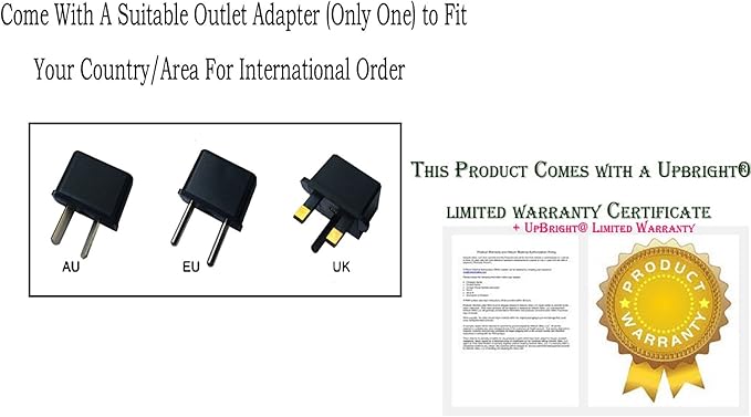 UpBright 12V AC/AC Adapter Compatible with AO Smith 100238067 Water Softener Controller Transformer AO-WH-SOFT-400T OEM XT-12000500AU XT12000500AU 12VAC 500mA 6.0W Power Supply Cord PS Battery Charger