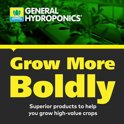 General Hydroponics HGC722095 pH Up Liquid Premium Buffering for Stability, 1 Gallon, Blue