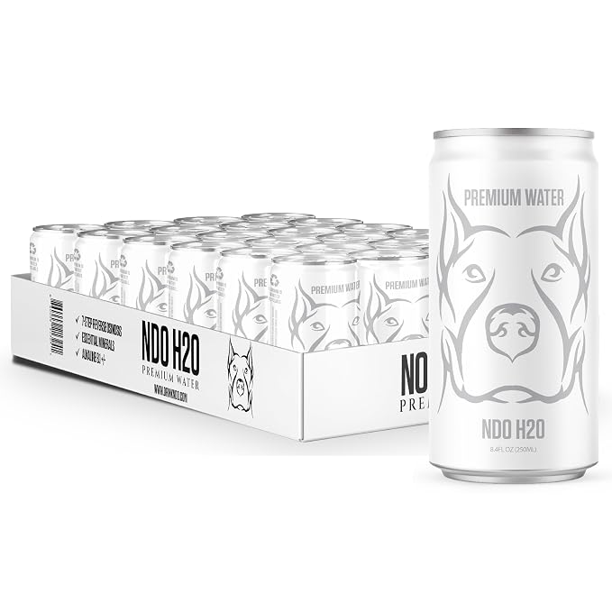 NO DAYS OFF Premium Water - 24 Pack, 8.4 fl oz, Still - 8.1 pH Alkaline Water, Ultra-Purified Reverse Osmosis with Electrolytes & Minerals - Calcium, Magnesium, Potassium - On-the-Go and Bulk Size