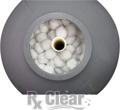 Rx Clear Black Luster Filter Media for Swimming Pool Sand Filters | Alternative to Sand and Filter Glass | Specialty Technology Helps Keep Pools Clean | Lasts for Several Seasons | Individual Pack