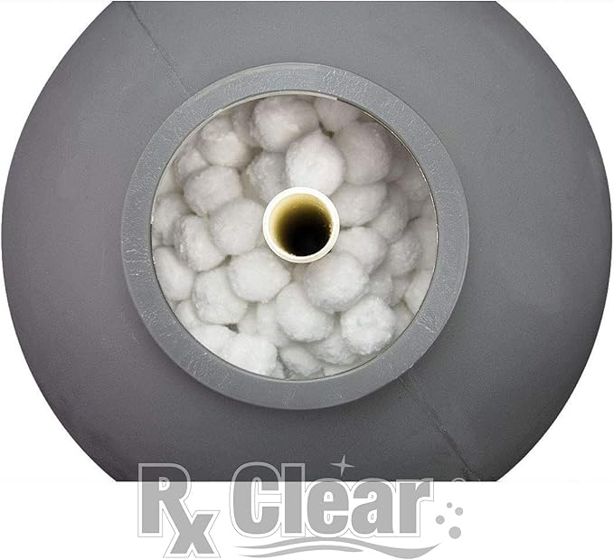 Rx Clear Blue Luster Filter Media for Swimming Pool Sand Filters | Alternative to Sand and Filter Glass | Specialty Technology Helps Keep Pools Clean | Lasts for Several Seasons | Individual Pack