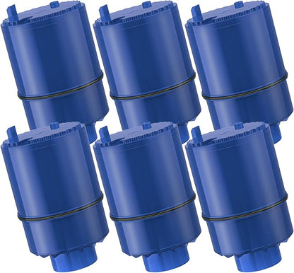 Fil-Fresh 6-Pack PURWater Filter Replacement for RF-9999 PURPLUS Faucet Water Filtration System, NSF Certified, Replace Mineral Core Faucet Mount Water Filter