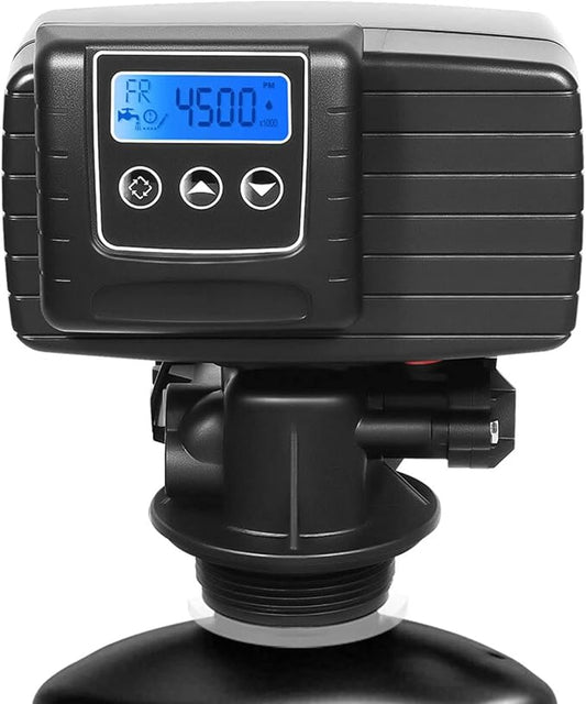 Whole House Water Softener Valve, 5600xstst Timer Digital Control Valve for Water Softeners, 110V Automatic Operating Digital Filter Control Head Valve Water Filter Softeners Resin