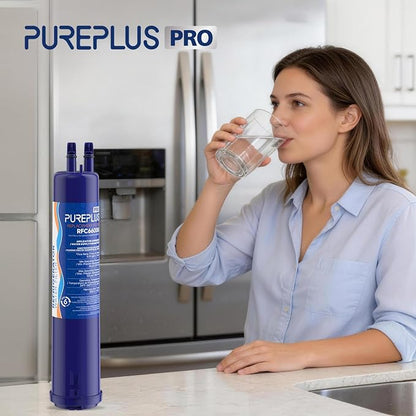 PUREPLUS Compatible with 4396841, 4396710, Everydrop® Filter 3, EDR3RXD1, 46-9083, 46-9030, 9030, 9083, Refrigerator Water Filter, 2Pack