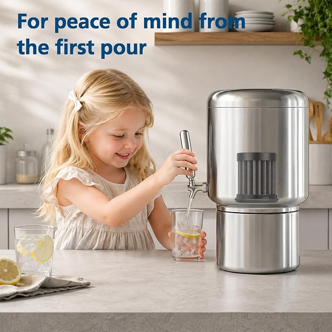 Water Filter Compatible With Rorra Countertop System 200 Gallons Filter Life Powerful Filtration Replacement Countertop Water Filters For Rorra Countertop System