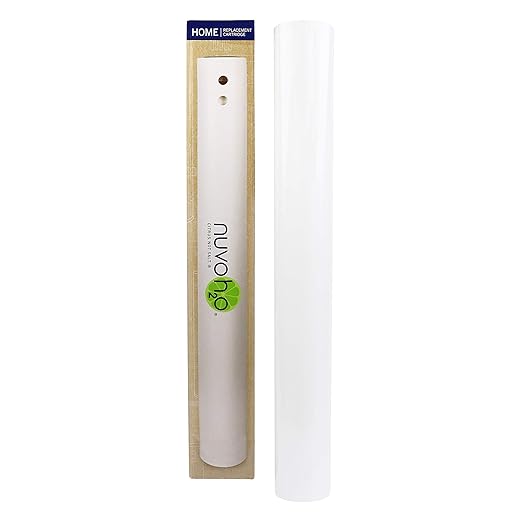 NuvoH2O Replacement Cartridge for Home System, Citrus Filtered, Salt-Free Water Filter System + Water Softener – Healthy & Pure Water – Removes Hard Water Build Up