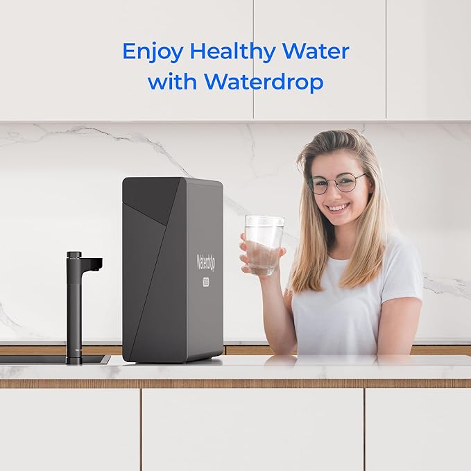 Waterdrop F2 Filter, Replacement for X8 & X12 & X16 Undersink Reverse Osmosis System, [ NOT for X8PRO & X12PRO ], 6-month Lifetime