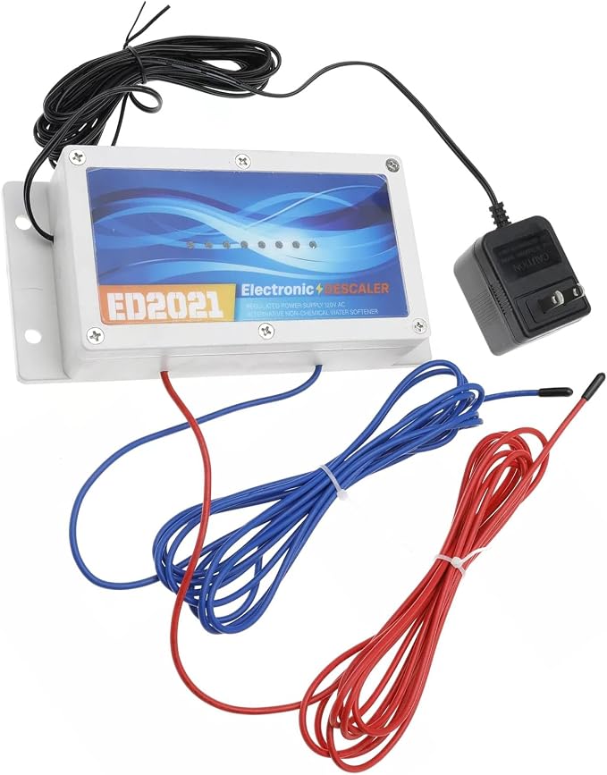 Electronic Water Descaler for Whole House, Reduces Limescale | Hard Water Conditioner System, Alternative No Salt Water Softener System