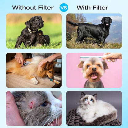 H&G Lifestyles Garden Hose Filter for Hard Water,Water Hose Filter for Pets | Water Softener for Pet Bathing,Food Grade Resin,3/4” GHT, Helps Reduce Tangles & Keep Fur Smooth, Up to 7 GPM,1 Pack