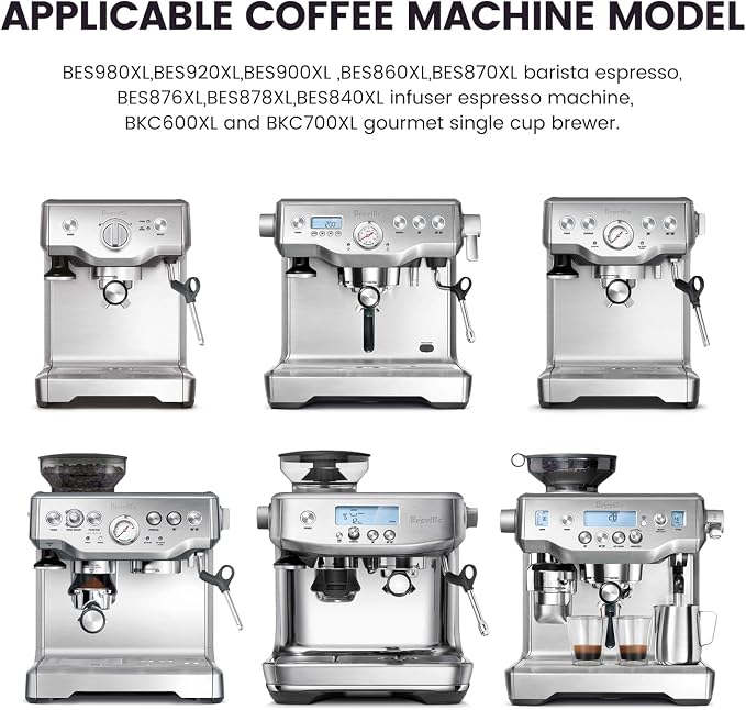 Possiave 18-Pack Water Filters Compatible with Breville BWF100 Machines | Breville Espresso Machine Water Filter Replacement for Barista Express/Pro, Infuser, Dual Boiler, Oracle Series Early