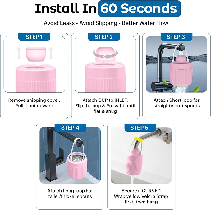 17-STAGE Bath Filter for Tub with Premium Design & Leak-Proof, 7000-Gallon Long-Life Cartridge with Vitamins C & E + Essential Minerals Removes Chlorine and Softens Hair, Skin & Nails | Patent Pending