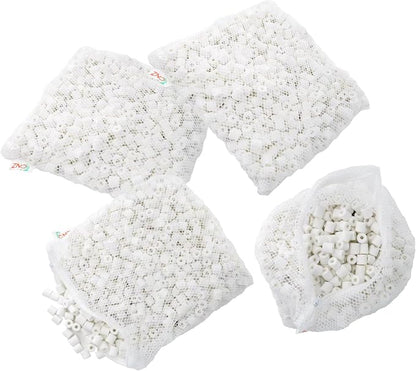 CNZ Premier Bulk Bio Ceramic Rings Filter Media for Aquarium Koi Fish Pond Reef Filter (20-lbs)
