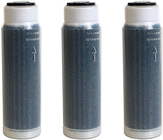 CFS Color Indicating DI Resin Cartridges, Resintech MBD-30-NG, 3 Pack | Mixed bed deionization for RODI aquariums, spot-free car wash & window cleaning; fits standard 10 x 2.5 in housings