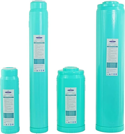 Crystal Quest GAC Coconut Shell Water Filter Cartridge - Reduces Chlorine & Chloramines, Long-Lasting Performance, Durable Construction, Enhanced Filtration for Crystal Quest Systems