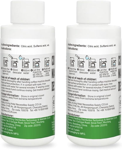 Coffee Machine Descaler, Coffee & Espresso Machine Descaler-Universal Descaling Solution for Home & Commercial Coffee Pots