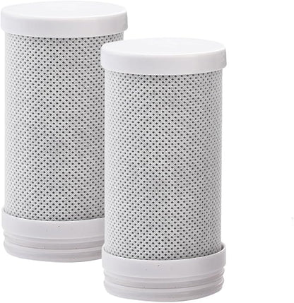 2 Pack Faucet Mount Water Filter Replacement for VICTEUT®, AQUSOFT®, BLINGARTY®, HOMELODY®, KZU®，Reduces Lead, Chlorine, Heavy Metals, Filters 70 Contaminants, Purifies 780 Gallons of Water
