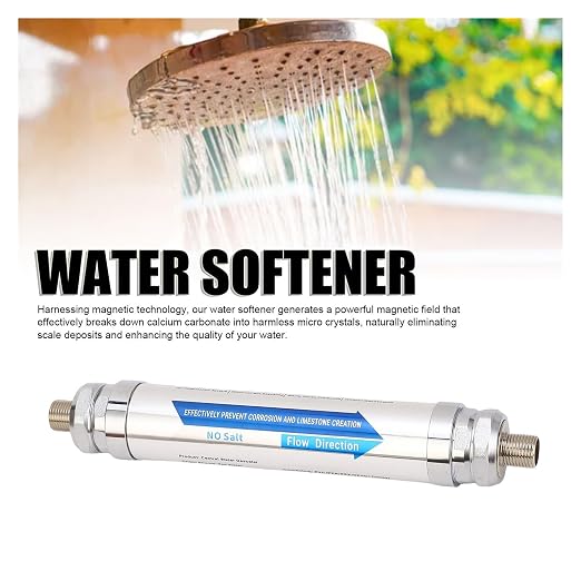 Scale Water Softener System 1000L Single Non Salt Easy to Install(3 4 inch)