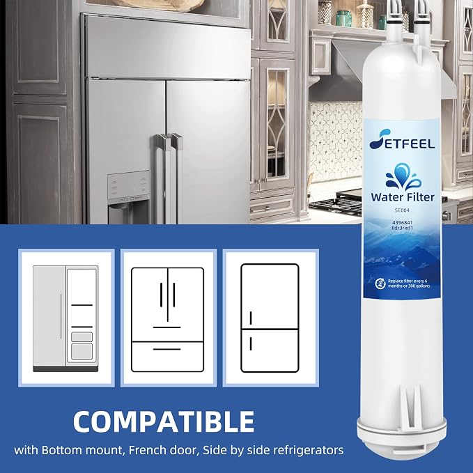 9083 Water Filter Replacement For Kenmore Refrigerator, Compatible with Kenmore 460 9083, 9030, Edr3rxd1, 4396841, 4396710, Coldspot106.58943803 Water Filter Replacement 1 Pack, SETFEEL