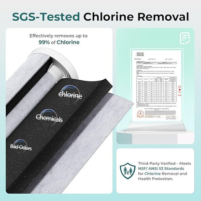 iSpring Heavy Metal Whole House Water Filter System, Reduce 99% Chlorine, Lead, Sediment & Odor, 5-Layer Whole House Water Filter, SGS-Tested, 10” x 4.5” Filters, 1” Inlet/Outlet, Model: WGB21B-KS