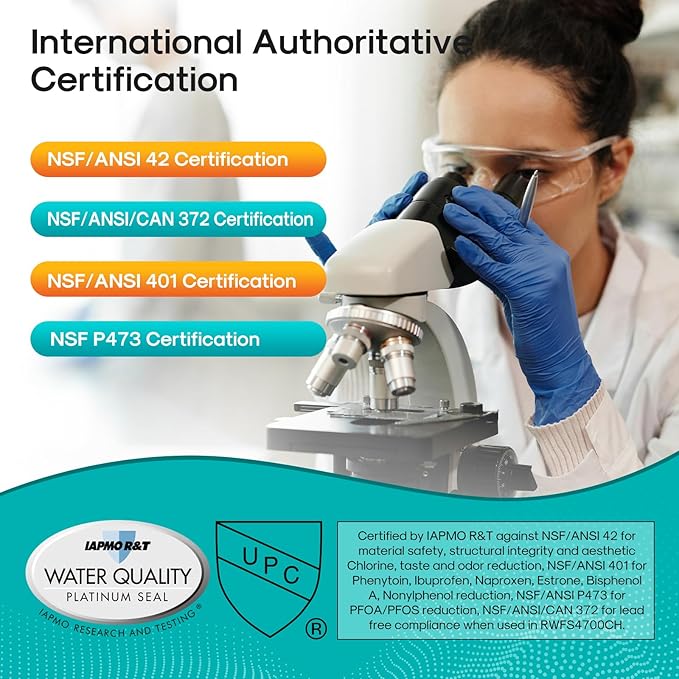 ICEPURE PRO ADQ74793501 NSF/ANSI 401 Certified Replacement LT1000P Kenmore Elite 46 9980, ADQ747935 LT1000PC LT1000 MDJ64844601 ADQ74793502 LMXS28626S LFXS26973S Refrigerator Water Filter, 4PACK