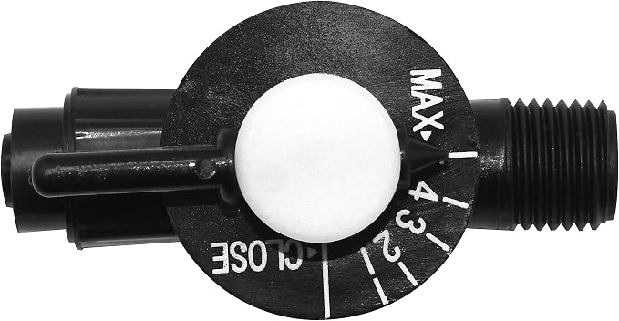 R172060 1/4 inch Control Valve with Nut Fit for Rainbow Automatic Feeder | Compatible with Rainbow Automatic Chlorine/Bromine Pool and Spa Feeder Models 300, 302, 300-19, 300-29
