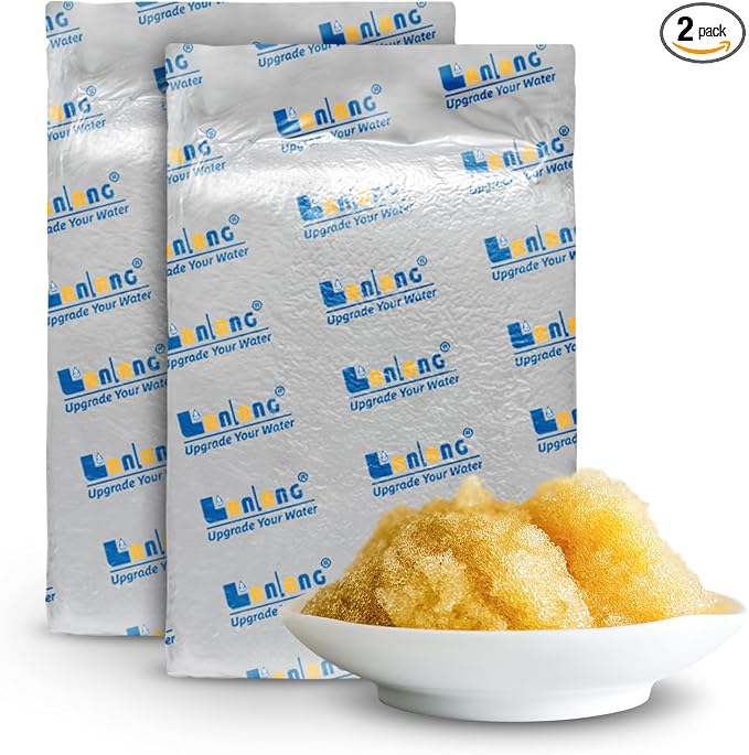 Filterelated Mixed Bed Deionized Di Resin Filter Fill, Suitable For Spotless Car Wash System Filter Change, Tds Filter, Aquarium Filter, Deionized Car Wash,5 Liters*2
