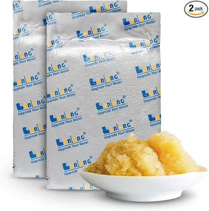 Filterelated Mixed Bed Deionized Di Resin Filter Fill, Suitable For Spotless Car Wash System Filter Change, Tds Filter, Aquarium Filter, Deionized Car Wash,5 Liters*2
