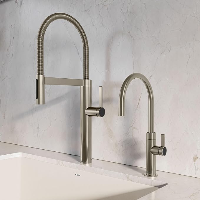 Blanco 443255 Culina II Beverage Faucet with Optional Filtration System - 1.5 GPM - Satin Platinum
