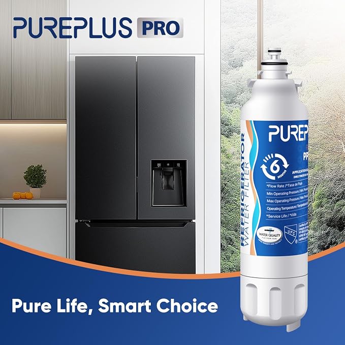 PUREPLUS LT800P NSF/ANSI 53&42 Certified Replacement for LG ADQ73613401, Kenmore 469490, 9490, ADQ73613402, ADQ736134, LSXS26326S LMXC23746S, LT120F