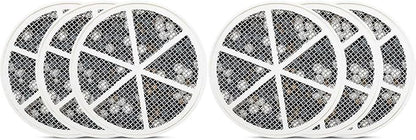 Crystal Quest Bath Ball Replacement Cartridge – Removes Chlorine, PFAS & Odors – Easy-to-Install Water Filter – Eco-Friendly, Durable & Skin-Safe – Built in the USA [6 Pack]