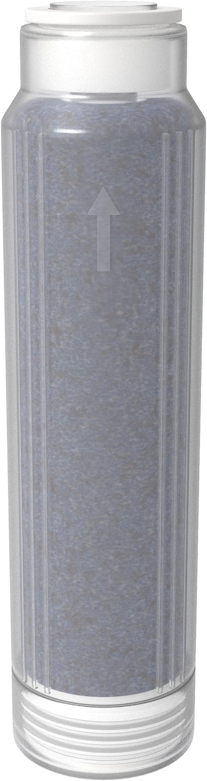 AQUATICLIFE 10-Inch Mixed-Bed Color Changing Deionization Resin Filter, RODI Reverse Osmosis DI Water Filter Replacement Cartridge