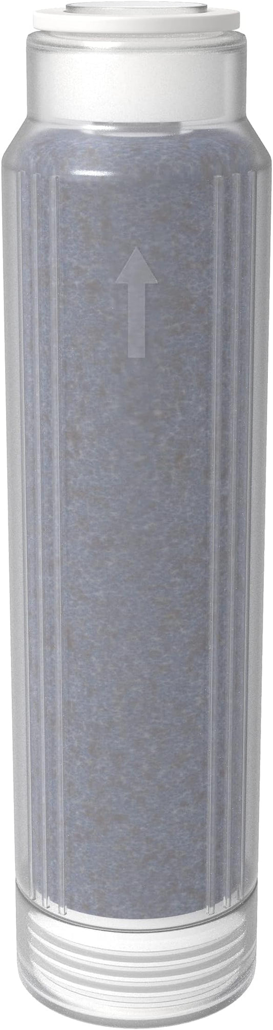 AQUATICLIFE 10-Inch Mixed-Bed Color Changing Deionization Resin Filter, RODI Reverse Osmosis DI Water Filter Replacement Cartridge