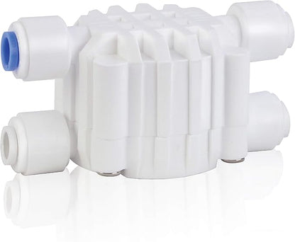 Tank-4 4 Gallon Residential Pre-Pressurized Reverse Osmosis Water Storage Tank & Auto Shut Off Valve Replacement Part (ASO)