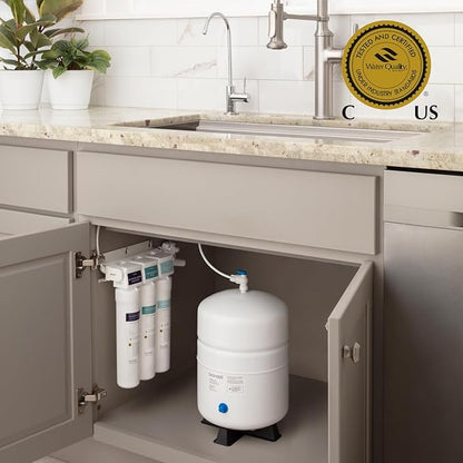 Brondell Reverse Osmosis Membrane Replacement Filter for Capella RO Water Filtration System, Eco-Efficient ER20 Filter 24 months of filtration RF-50